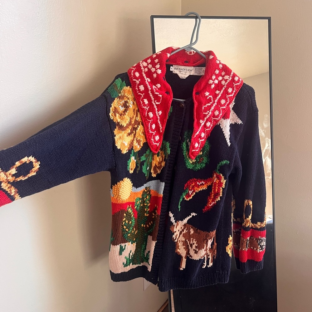 Women's Colorful Cardigan Sweater